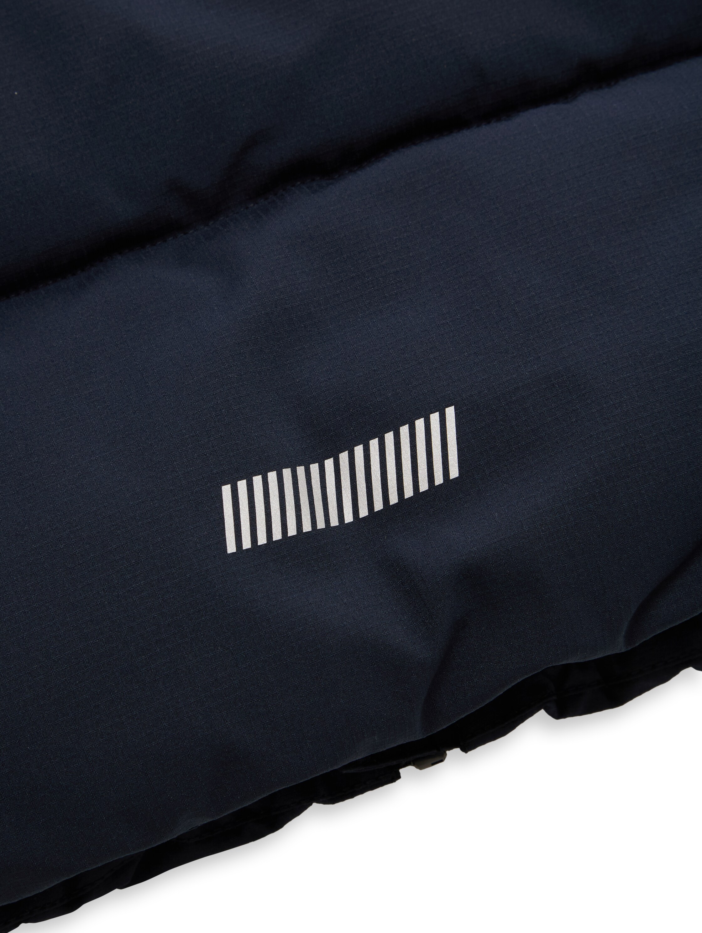 Puffer-Jacke mit abnehmbarer Kapuze