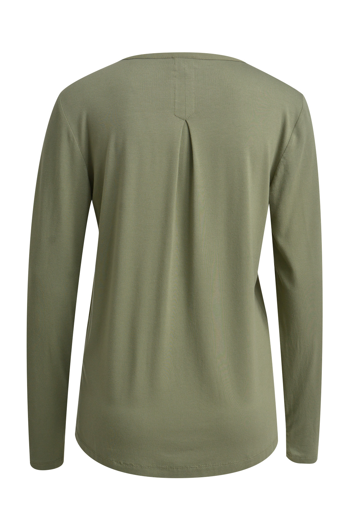 Jersey Blouse with woven front and chestpockets