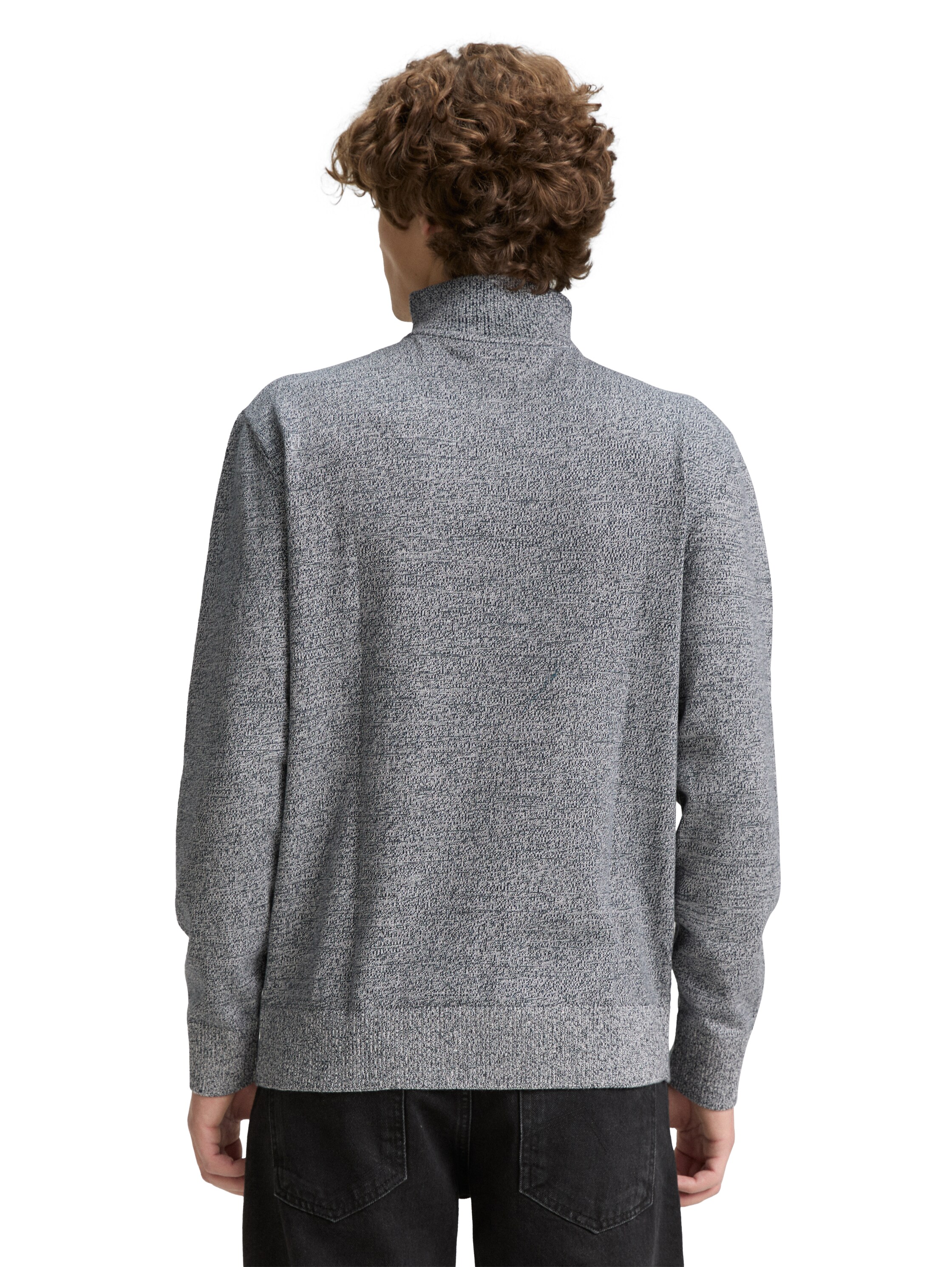 Troyer Strickpullover aus Baumwolle