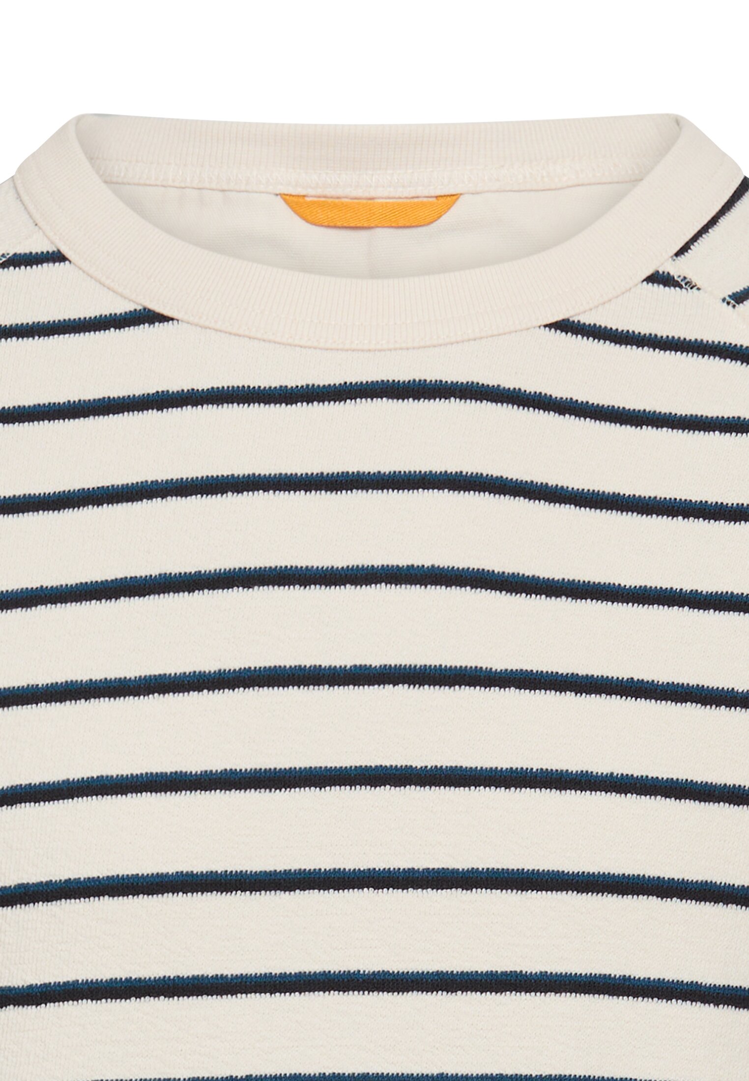 Gestreiftes Sweatshirt mit Rundhalsausschnitt