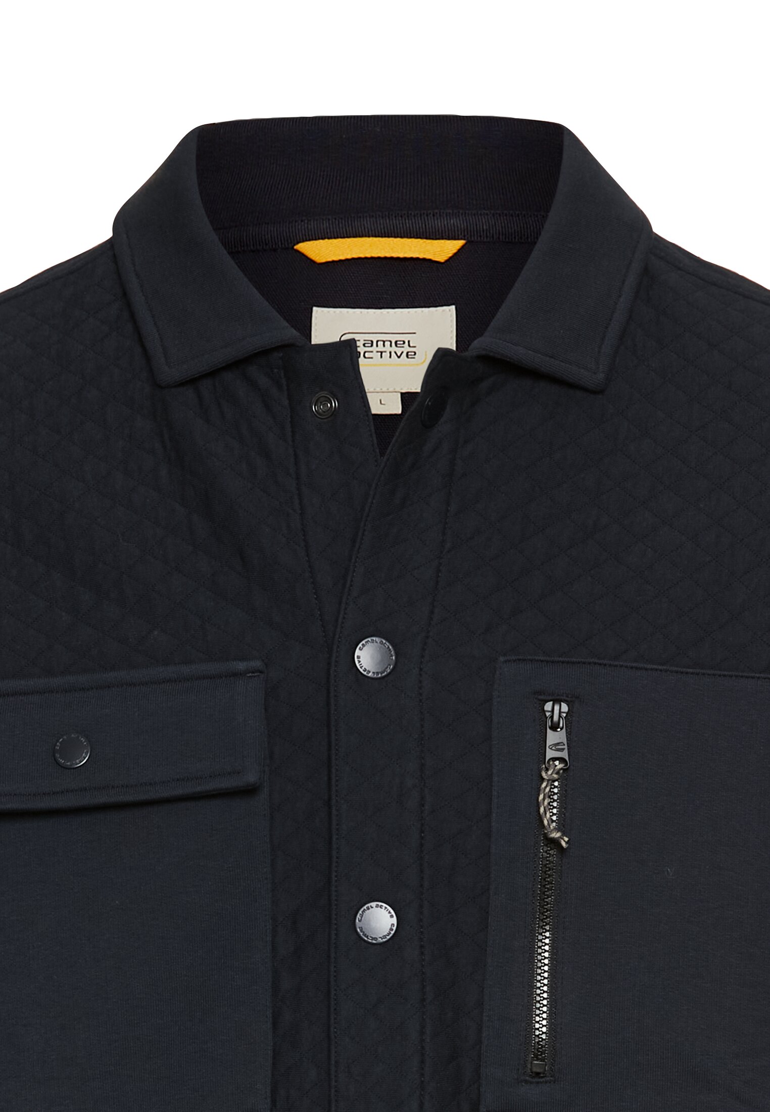 Sweat-Overshirt mit Brusttaschen