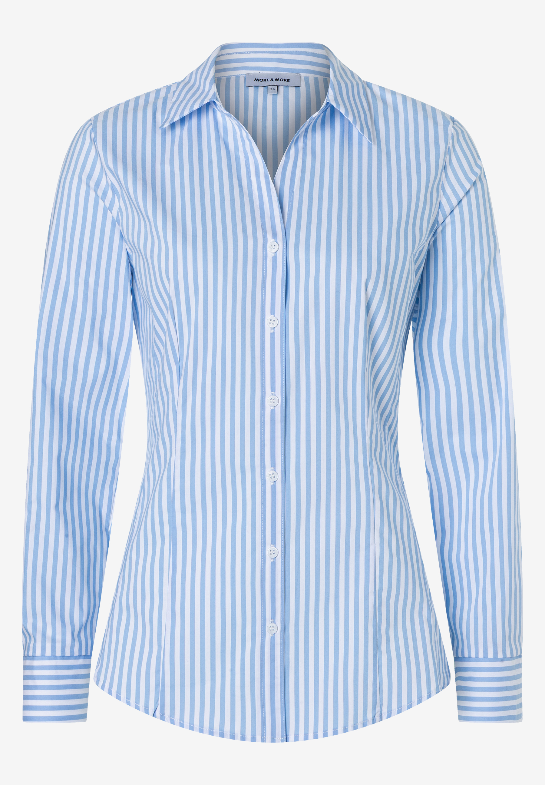 gestreifte Hemdbluse