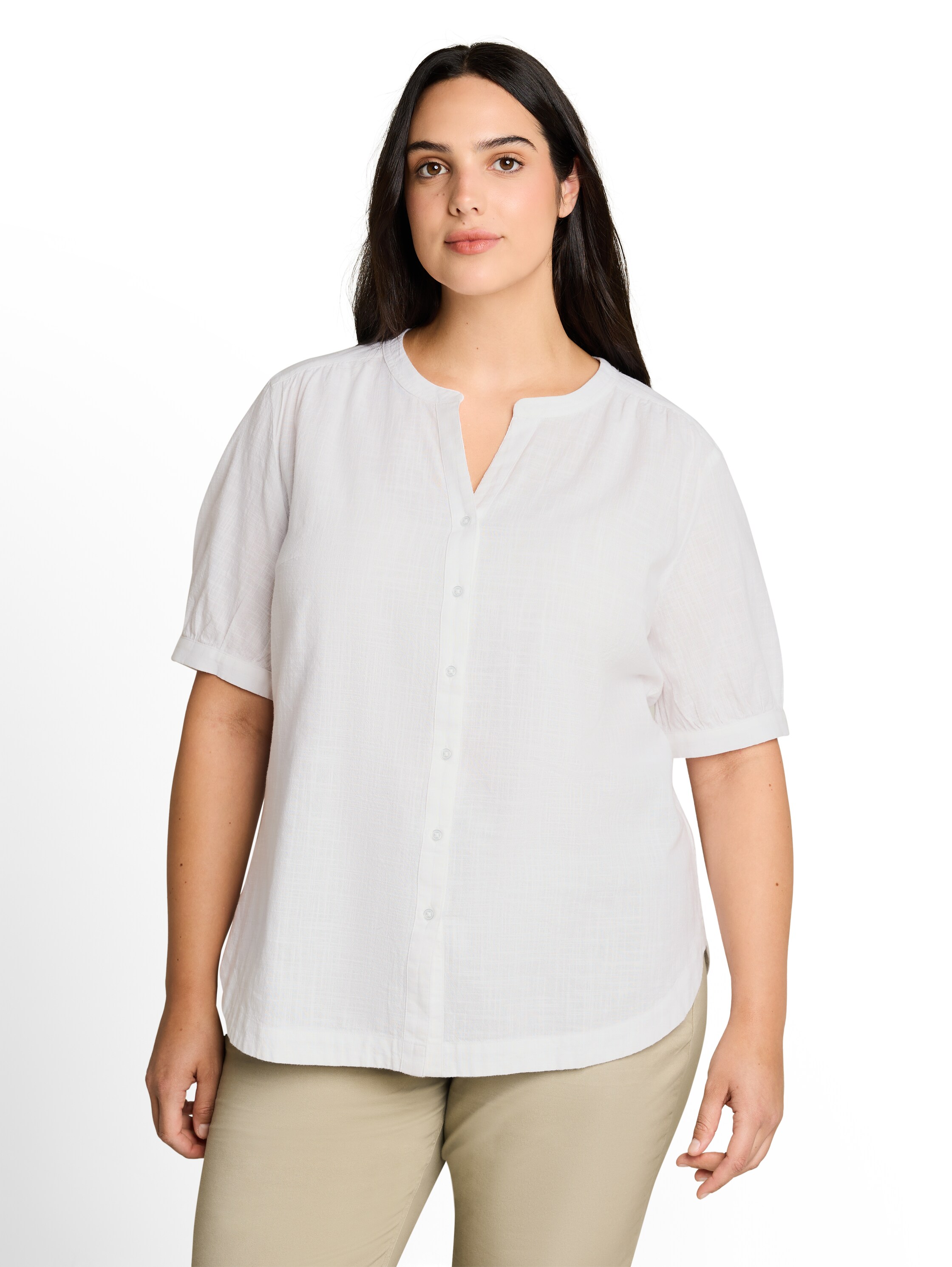 Plus Size - Bluse aus Baumwolle
