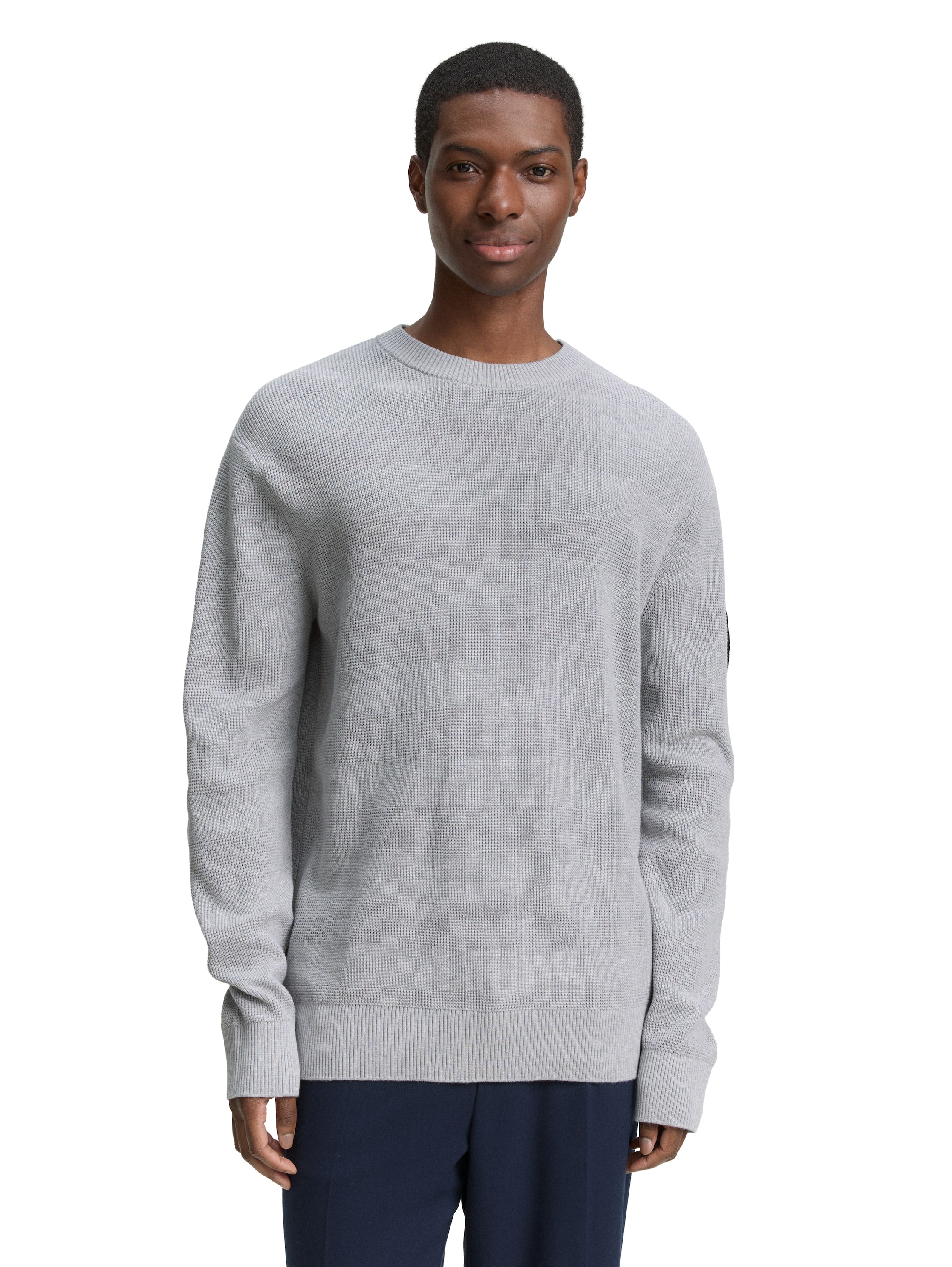Strickpullover mit Struktur