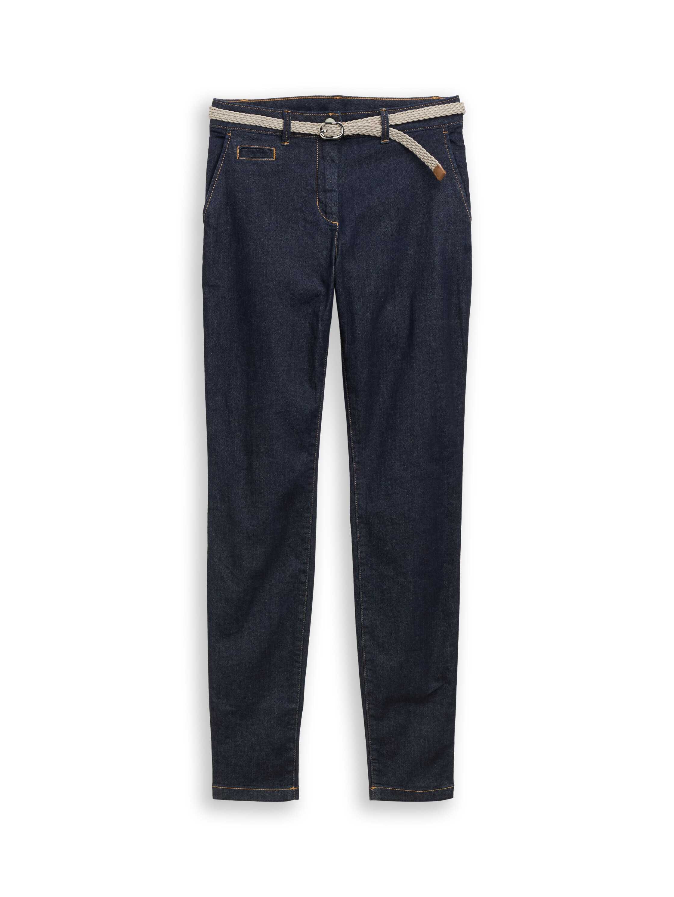 Slim Chino Hose im Jeans-Look
