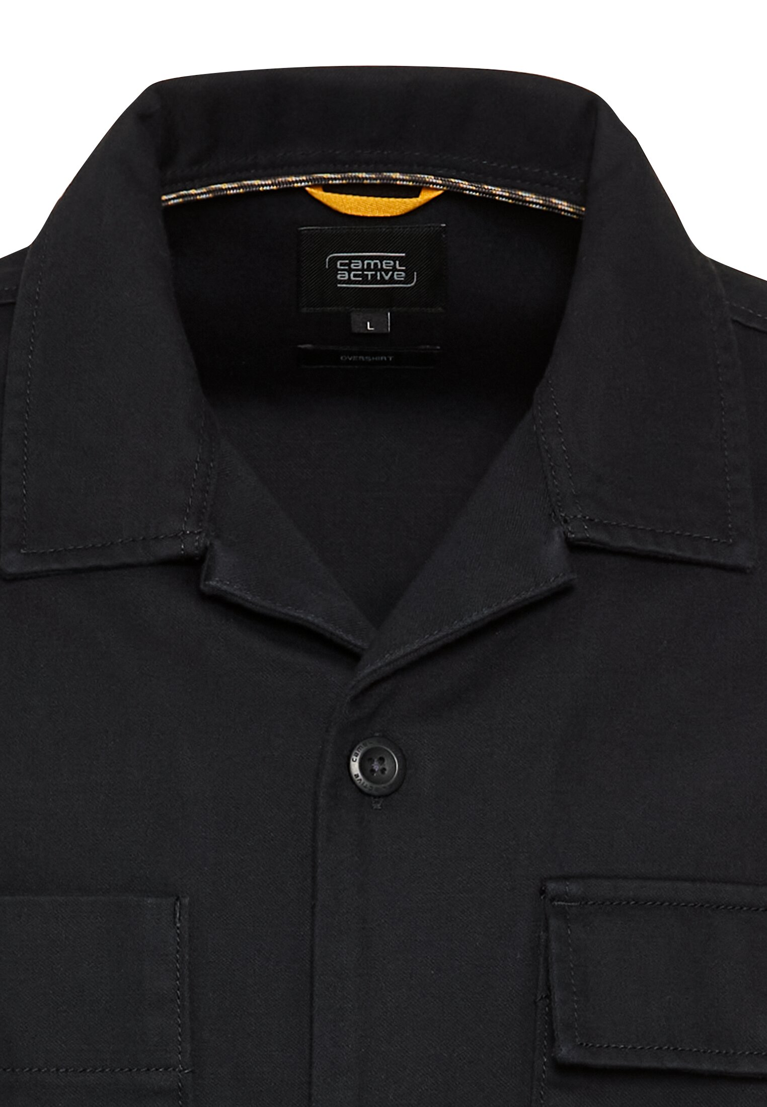 Overshirt aus reiner Baumwolle