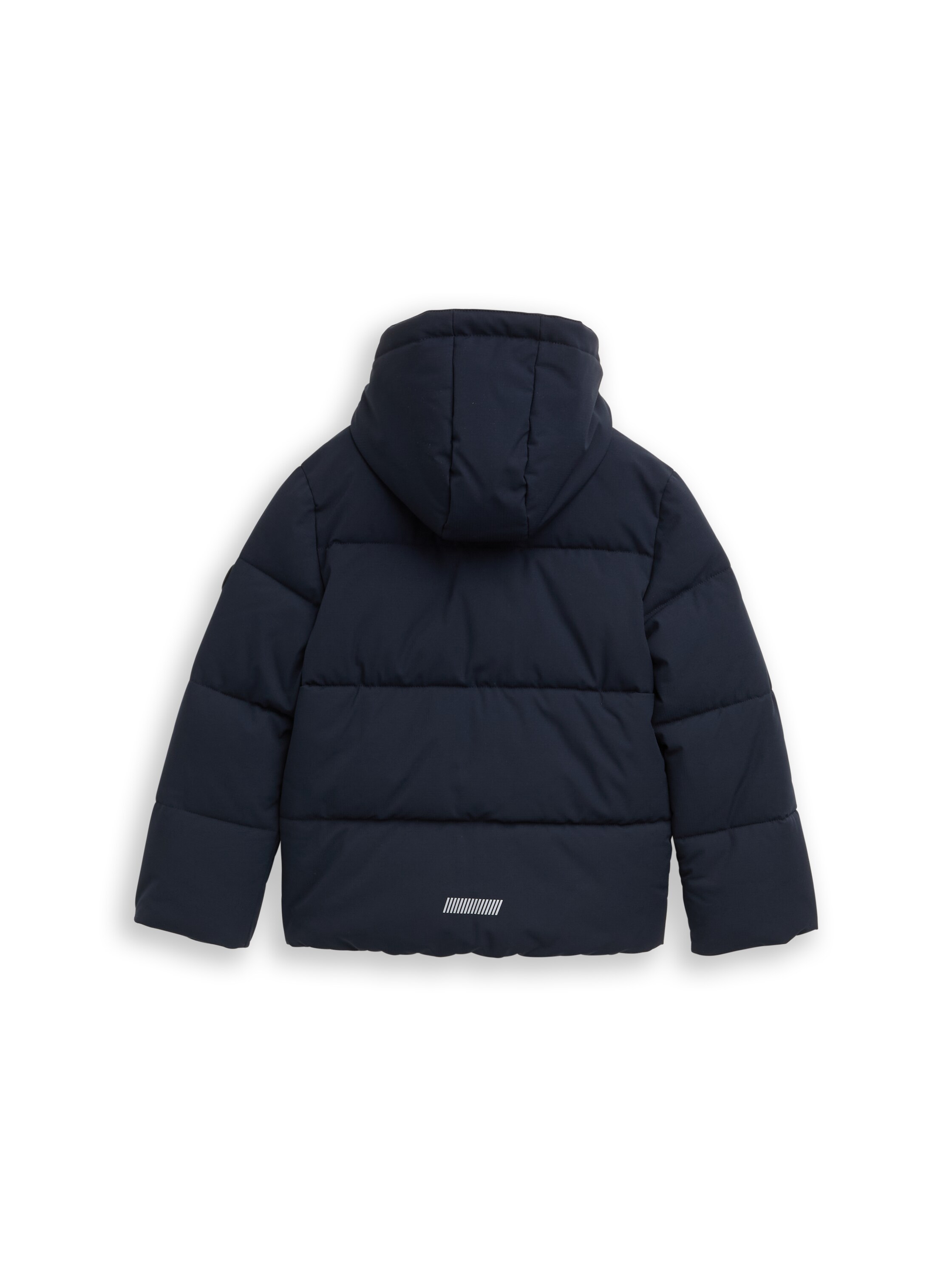 Puffer-Jacke mit abnehmbarer Kapuze