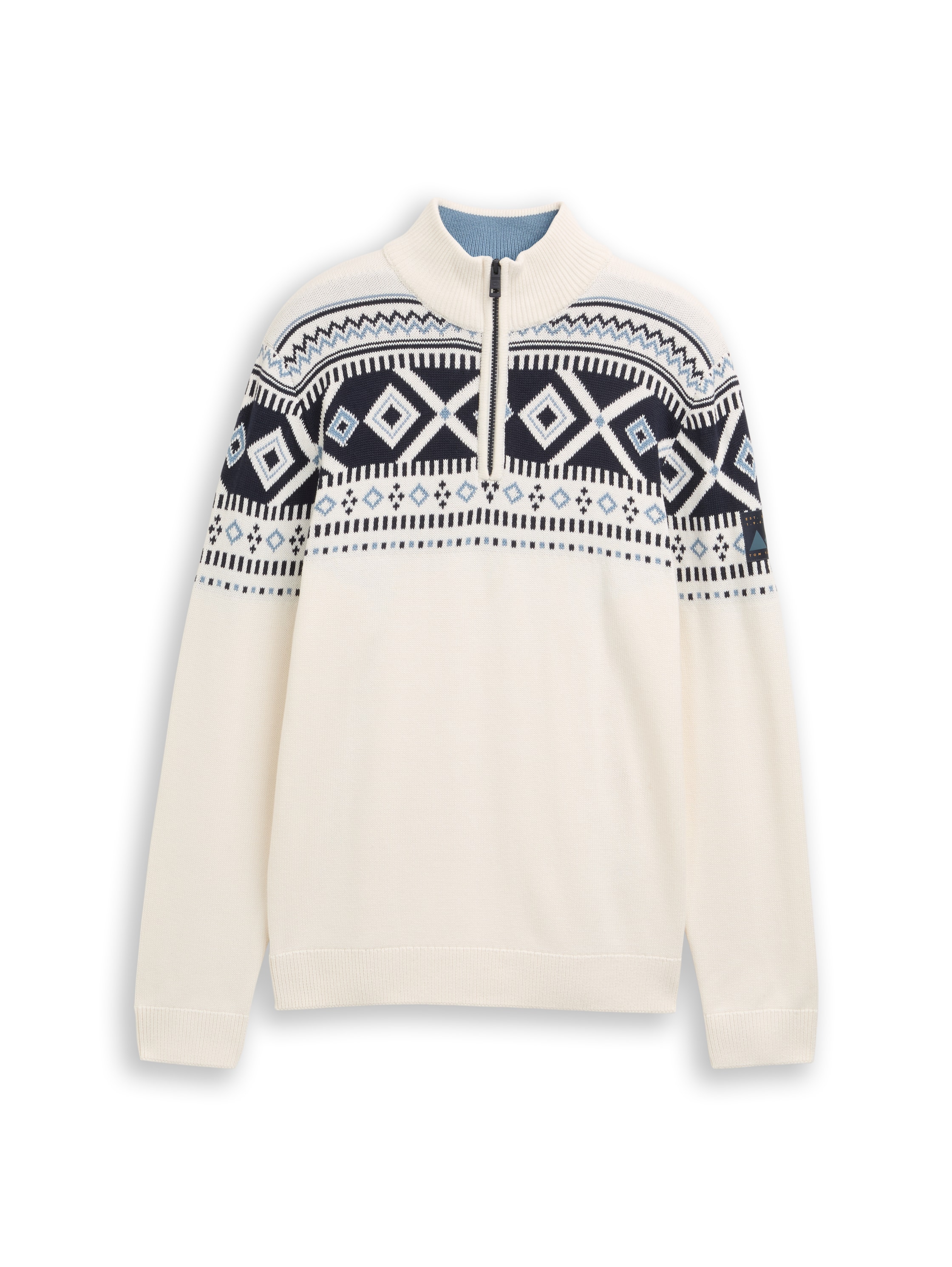 Fair-Isle Troyer Strickpullover