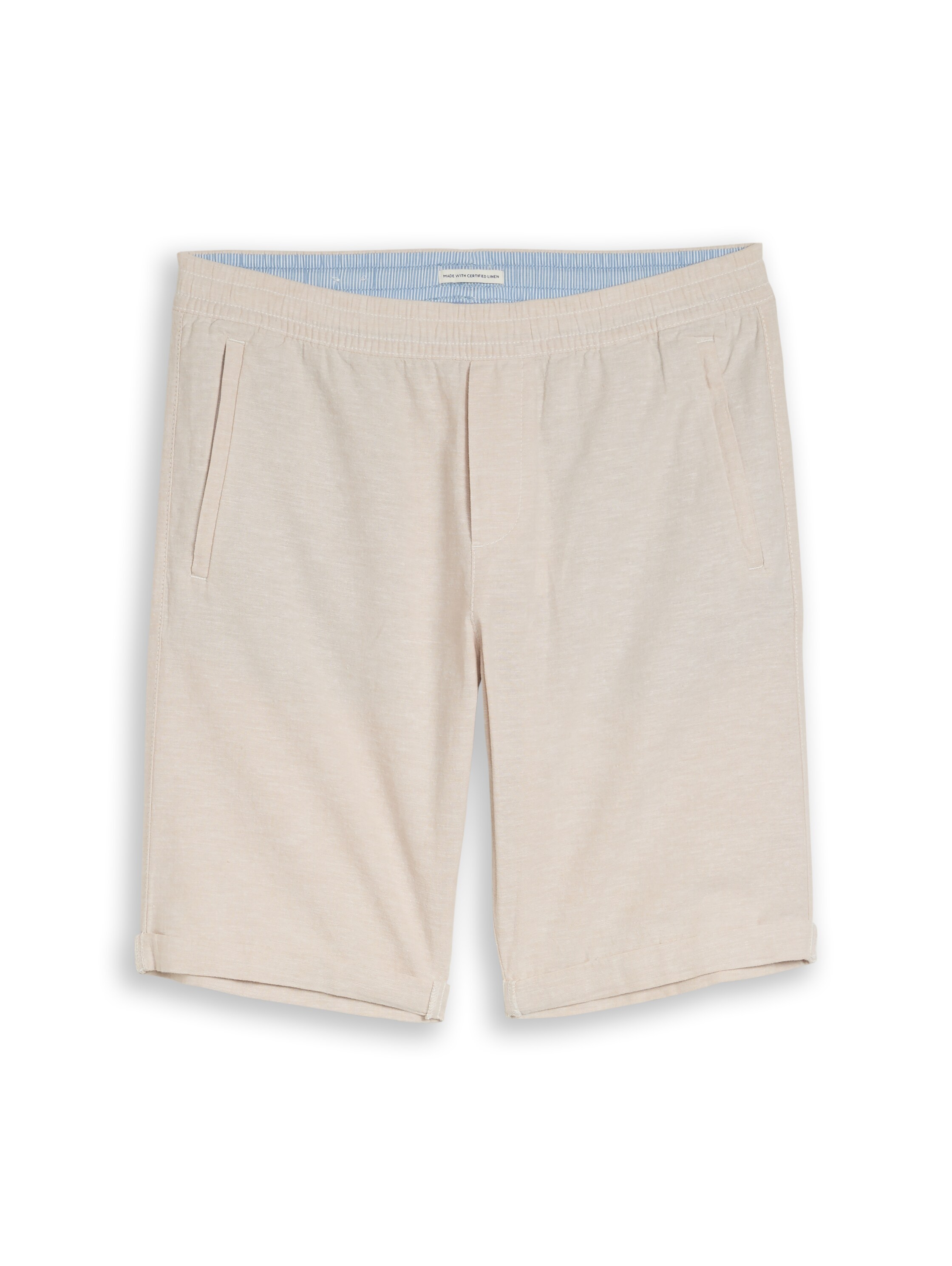 TTREGULAR Shorts mit Leinenanteil