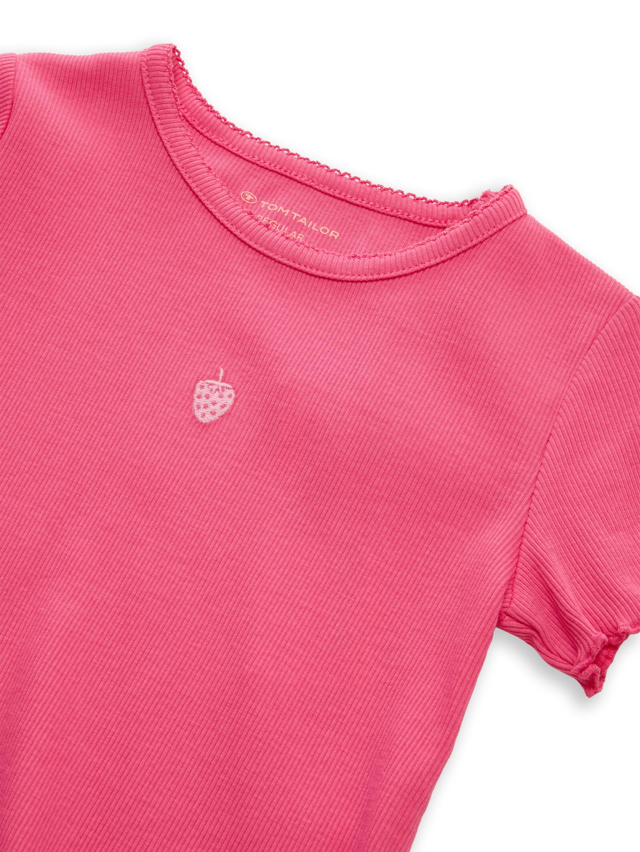T-Shirt mit Stickerei