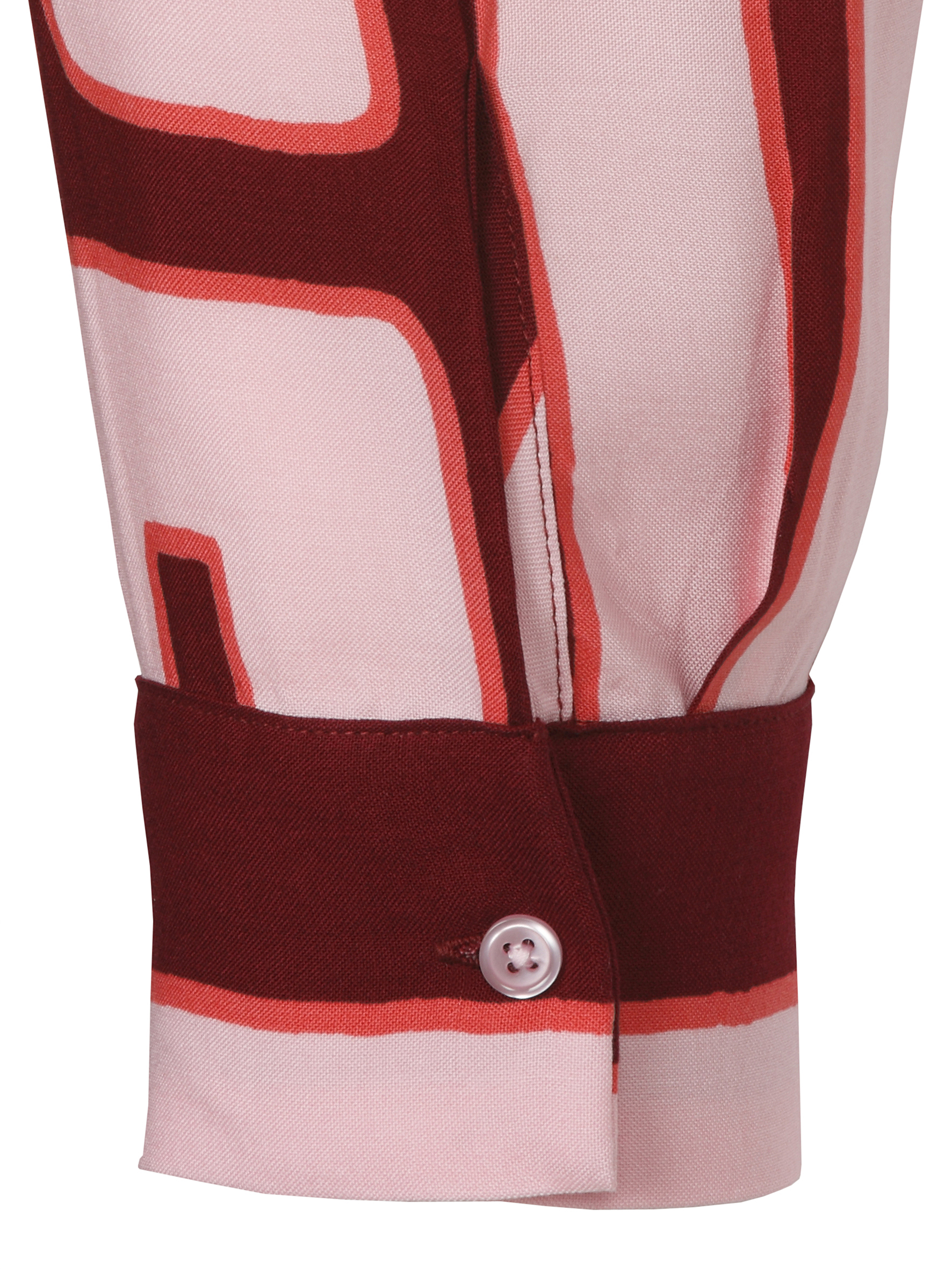 Bluse Hemdkragen 1/1 Arm Druck