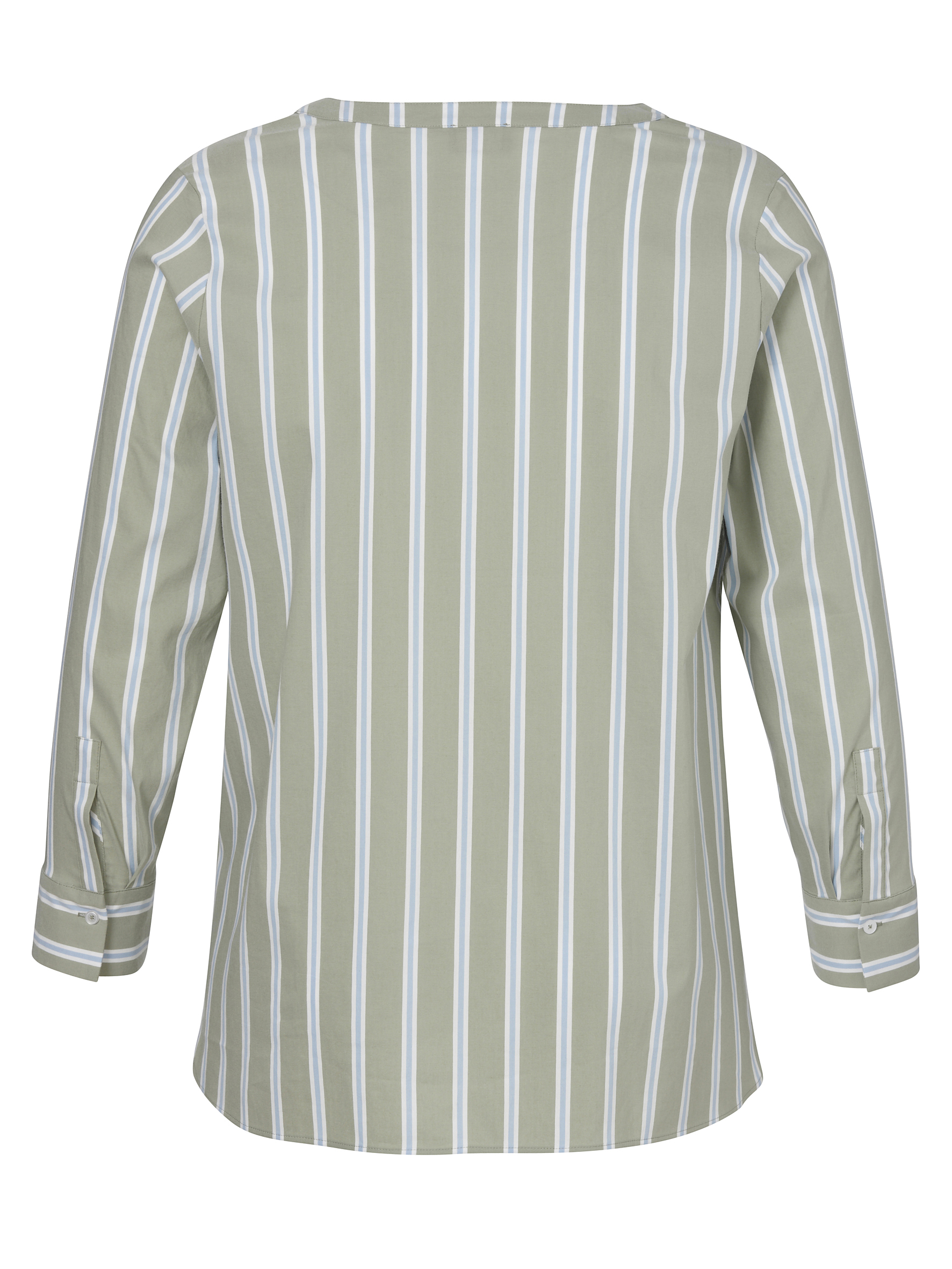 Bluse V-Ausschnitt 1/1 Arm Streifen