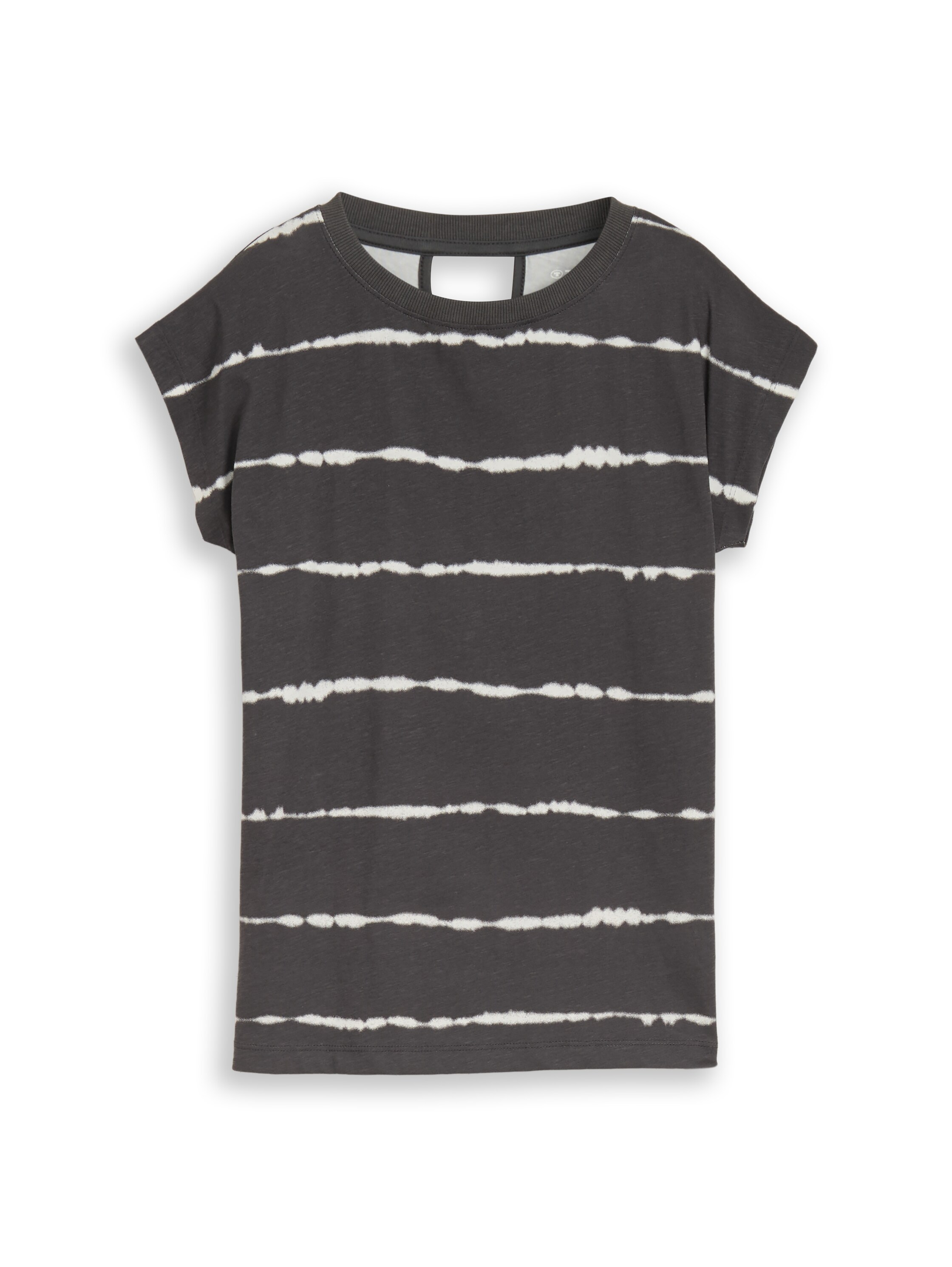 Oversize T-Shirt mit Streifenmuster