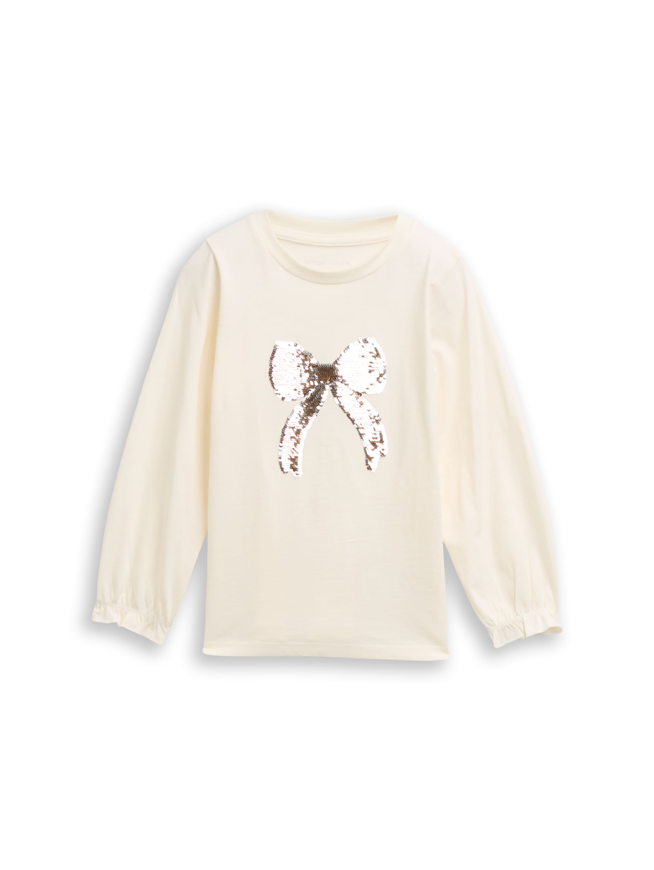 Langarmshirt mit Wendepailletten