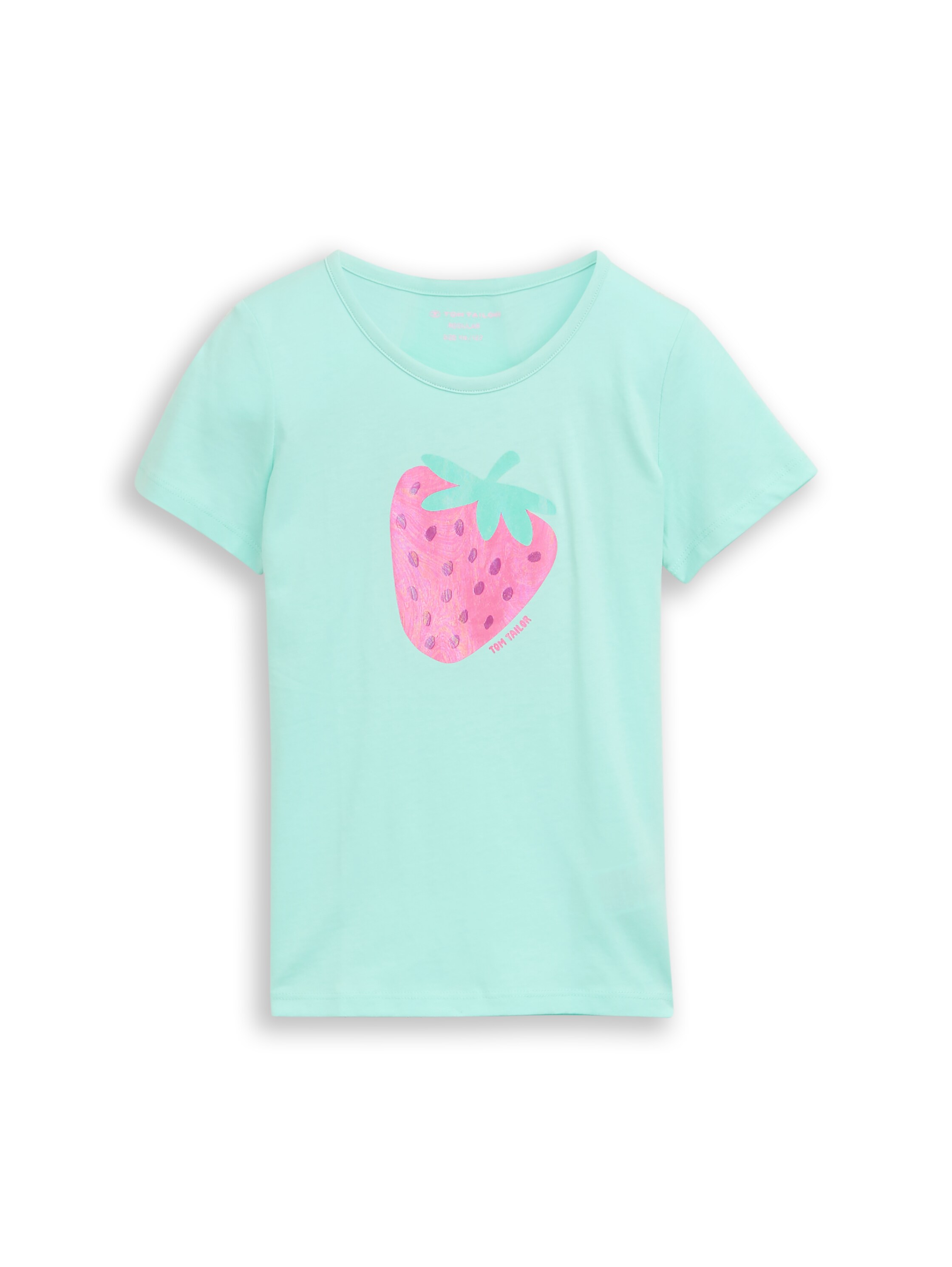 T-Shirt mit Glitzer-Print